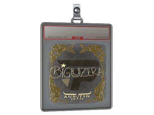 Sticker Slab | biguzera (Gold) | Austin 2025