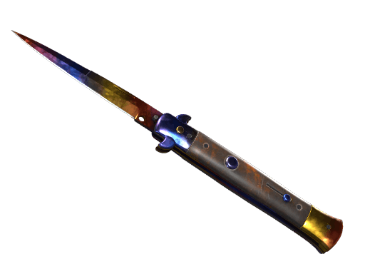 ★ StatTrak™ Stiletto Knife | Marble Fade