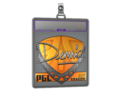 Sticker Slab | dennis (Foil) | Krakow 2017