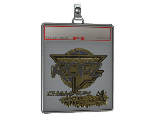 Sticker Slab | ropz (Gold, Champion) | Antwerp 2022