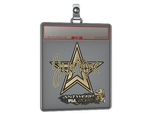 Sticker Slab | junior (Gold) | Antwerp 2022