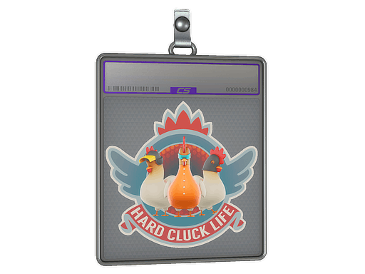 Sticker Slab | Hard Cluck Life (Holo)