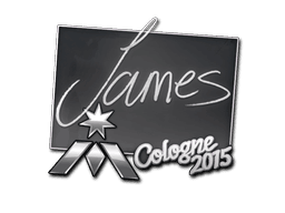 Sticker | James | Cologne 2015