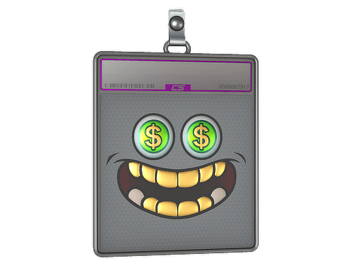 Sticker Slab | Gold Teef (Foil)