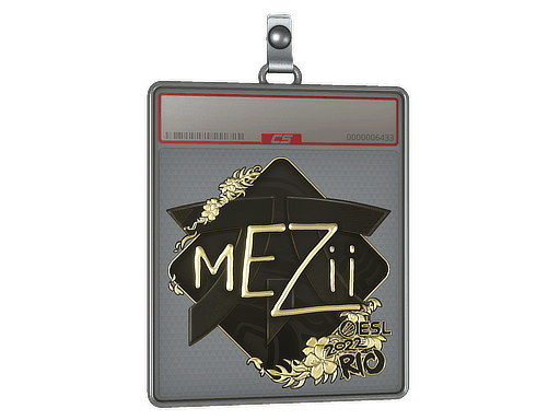 Sticker Slab | mezii (Gold) | Rio 2022