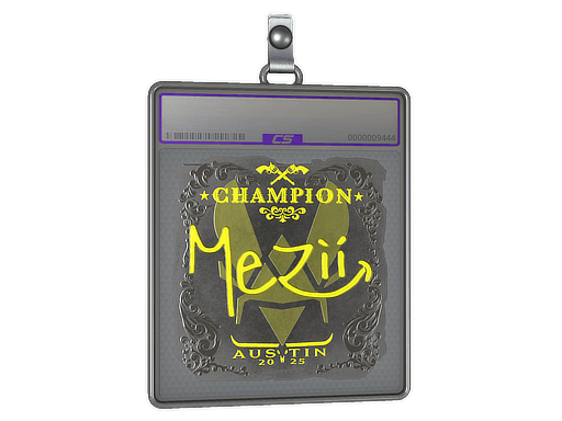 Sticker Slab | mezii (Foil, Champion) | Austin 2025