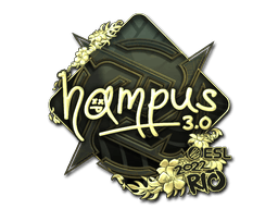 Sticker | hampus (Gold) | Rio 2022