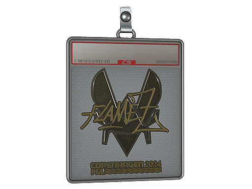 Sticker Slab | FlameZ (Gold) | Copenhagen 2024