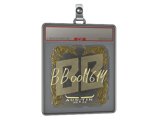 Sticker Slab | Boombl4 (Gold) | Austin 2025
