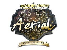Sticker | Aerial (Gold) | Berlin 2019