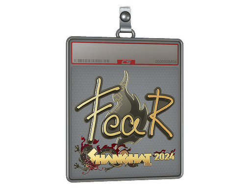 Sticker Slab | fEAR (Gold) | Shanghai 2024