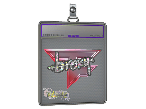 Sticker Slab | broky (Glitter) | Paris 2023