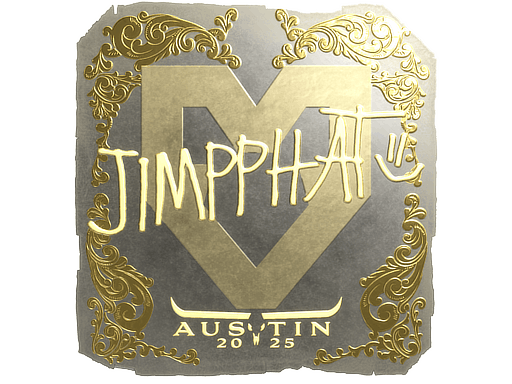 Sticker | Jimpphat (Gold) | Austin 2025