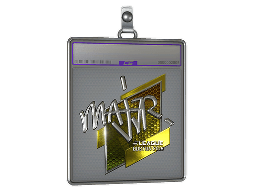 Sticker Slab | MAJ3R (Foil) | Boston 2018