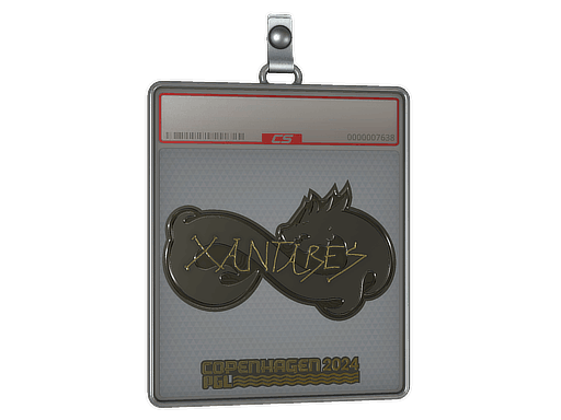 Sticker Slab | XANTARES (Gold) | Copenhagen 2024