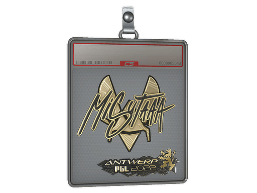 Sticker Slab | misutaaa (Gold) | Antwerp 2022