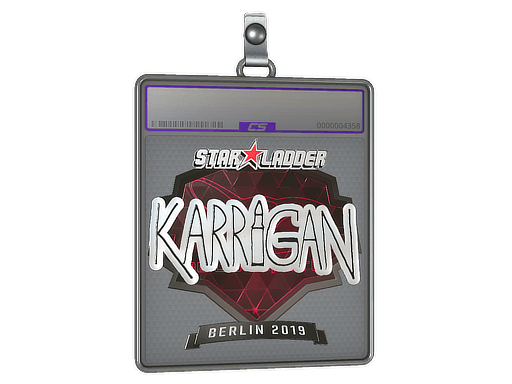 Sticker Slab | karrigan (Foil) | Berlin 2019