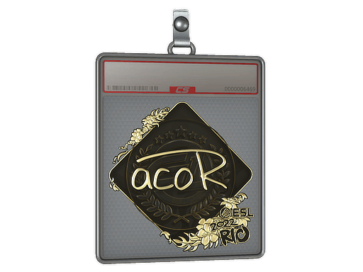 Sticker Slab | acoR (Gold) | Rio 2022