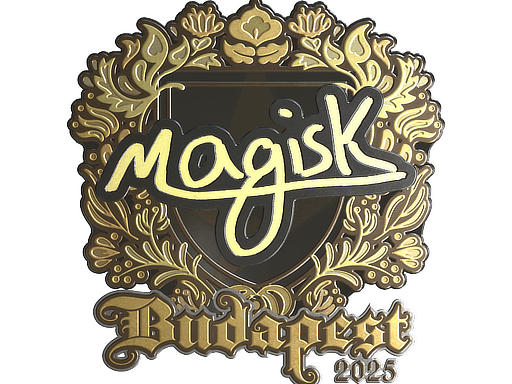 Sticker | Magisk (Gold) | Budapest 2025
