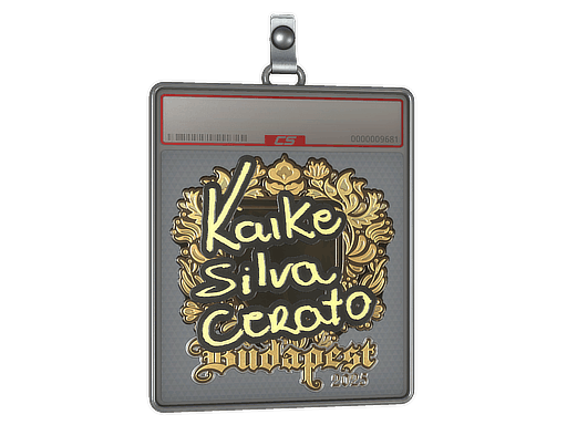 Sticker Slab | KSCERATO (Gold) | Budapest 2025