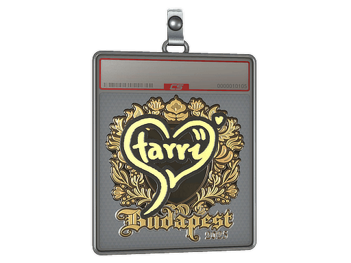 Sticker Slab | Starry (Gold) | Budapest 2025