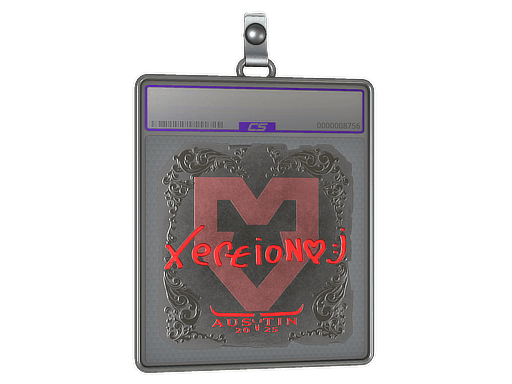 Sticker Slab | xertioN (Foil) | Austin 2025