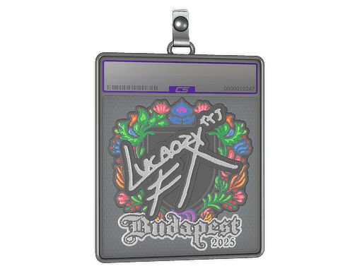 Sticker Slab | Lucaozy (Embroidered) | Budapest 2025