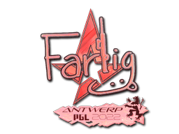 Sticker | Farlig (Holo) | Antwerp 2022