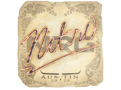 Sticker | nitr0 | Austin 2025