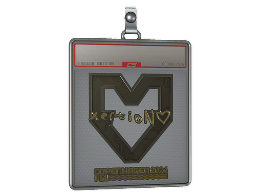 Sticker Slab | xertioN (Gold) | Copenhagen 2024