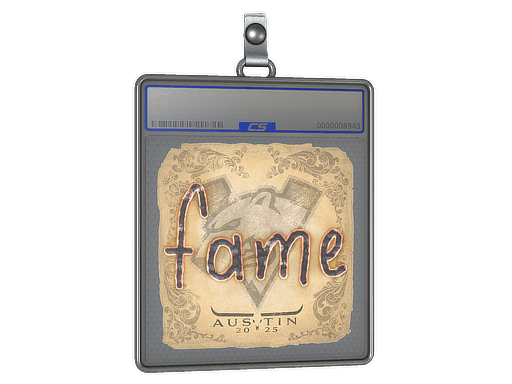 Sticker Slab | fame | Austin 2025