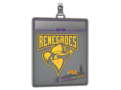 Sticker Slab | Renegades (Holo) | Stockholm 2021