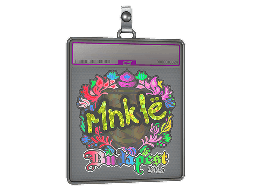 Sticker Slab | r1nkle (Holo) | Budapest 2025