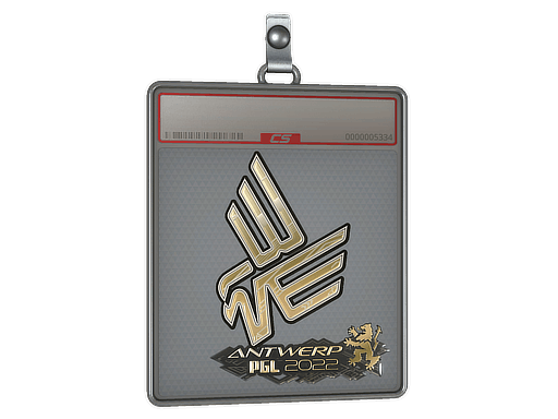 Sticker Slab | Bad News Eagles (Gold) | Antwerp 2022