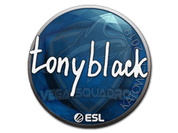 Sticker | tonyblack | Katowice 2019