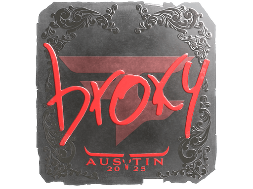 Sticker | broky (Foil) | Austin 2025