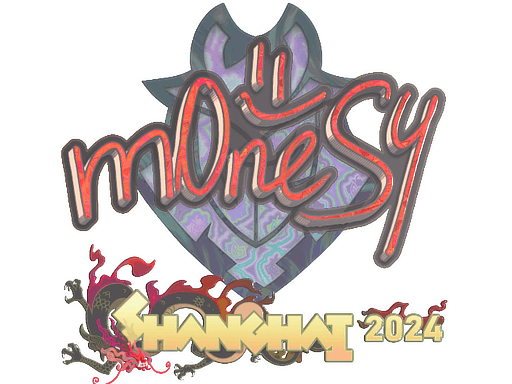 Sticker | m0NESY (Holo) | Shanghai 2024