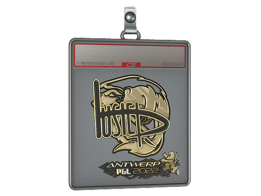 Sticker Slab | buster (Gold) | Antwerp 2022