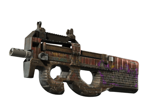 P90 | Freight - Battle-Scarred