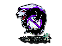 Sticker | Outsiders (Glitter) | Antwerp 2022