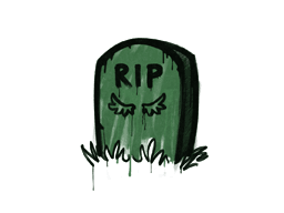 Sealed Graffiti | Tombstone - Default