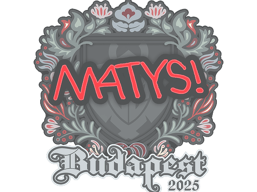 Sticker | MATYS | Budapest 2025