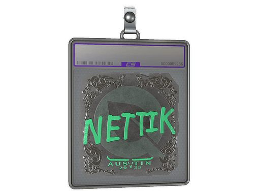 Sticker Slab | nettik (Foil) | Austin 2025