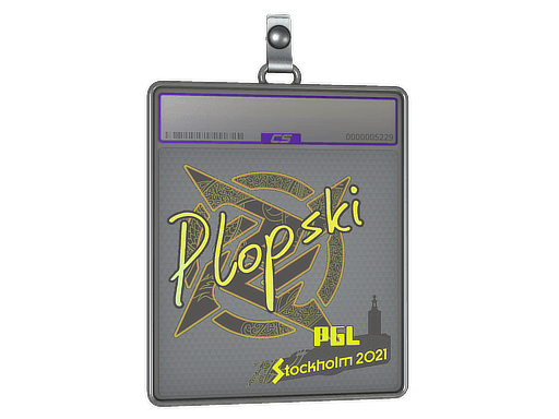 Sticker Slab | Plopski (Holo) | Stockholm 2021