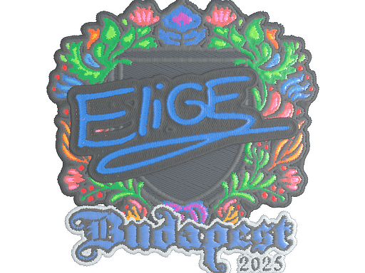 Sticker | EliGE (Embroidered) | Budapest 2025