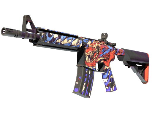 M4A4 | 龍王 (Dragon King) - Field-Tested