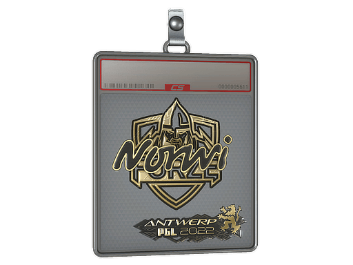 Sticker Slab | Norwi (Gold) | Antwerp 2022