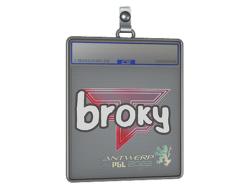 Sticker Slab | broky | Antwerp 2022