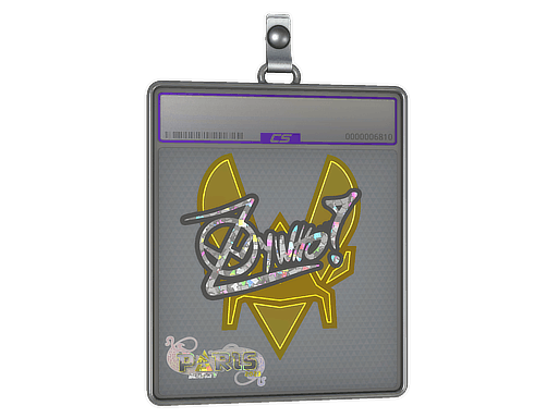 Sticker Slab | ZywOo (Glitter) | Paris 2023