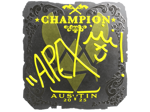 Sticker | apEX (Foil, Champion) | Austin 2025